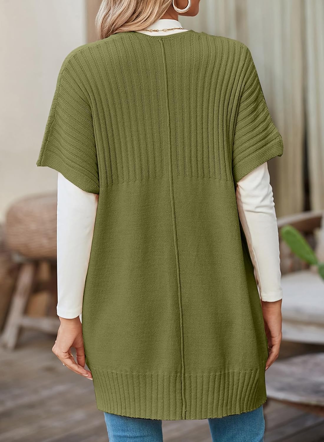 ✨Women's Lightweight Short Sleeve Knitted Cardigan