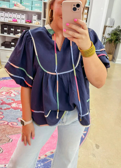 Ballon Sleeve Top(Buy 2 Free Shipping)