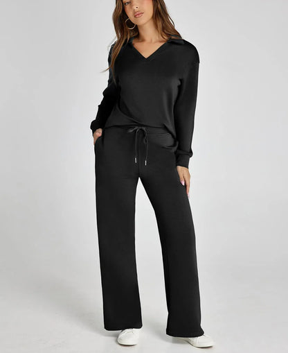 Women's 2 Piece Sets Outfits Casual Long Sleeve Sweatsuits  Sets (Same as in the video)
