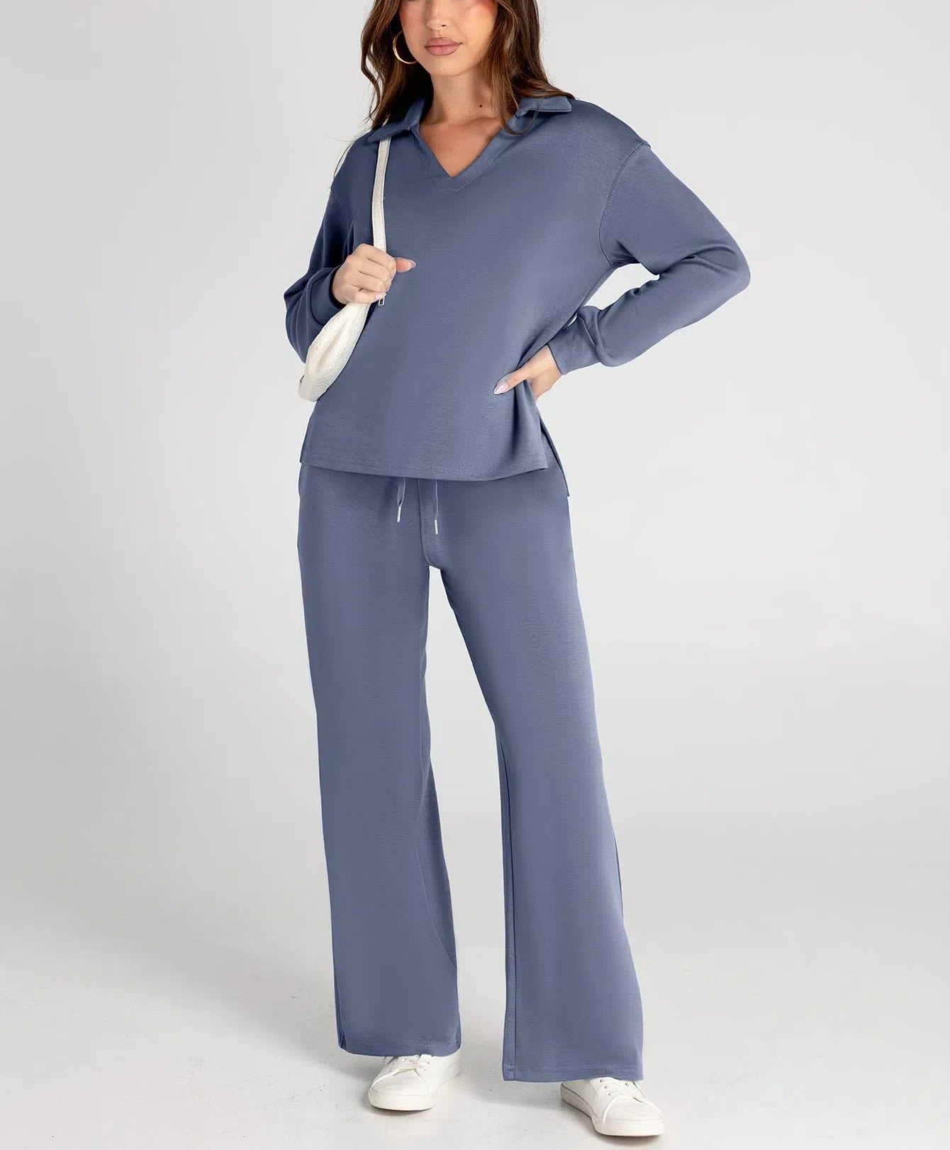 Women's 2 Piece Sets Outfits Casual Long Sleeve Sweatsuits  Sets (Same as in the video)