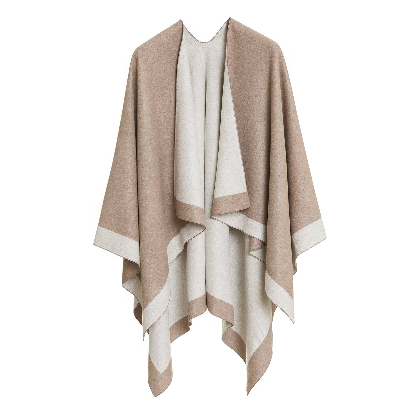 Women's Shawl Wrap Poncho Cape Cardigan Sweater Open Front