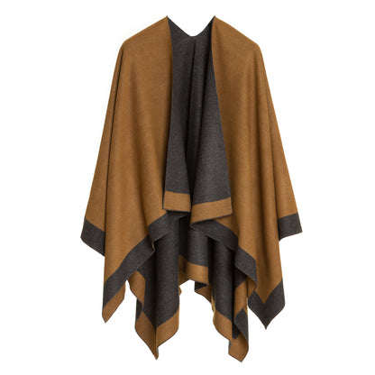 Women's Shawl Wrap Poncho Cape Cardigan Sweater Open Front