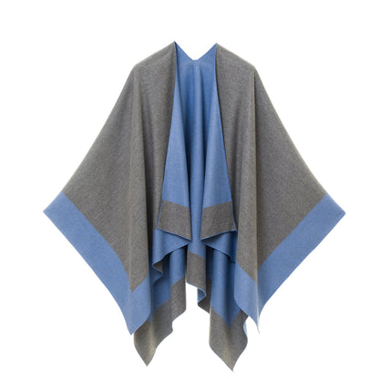 Women's Shawl Wrap Poncho Cape Cardigan Sweater Open Front