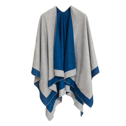 Women's Shawl Wrap Poncho Cape Cardigan Sweater Open Front
