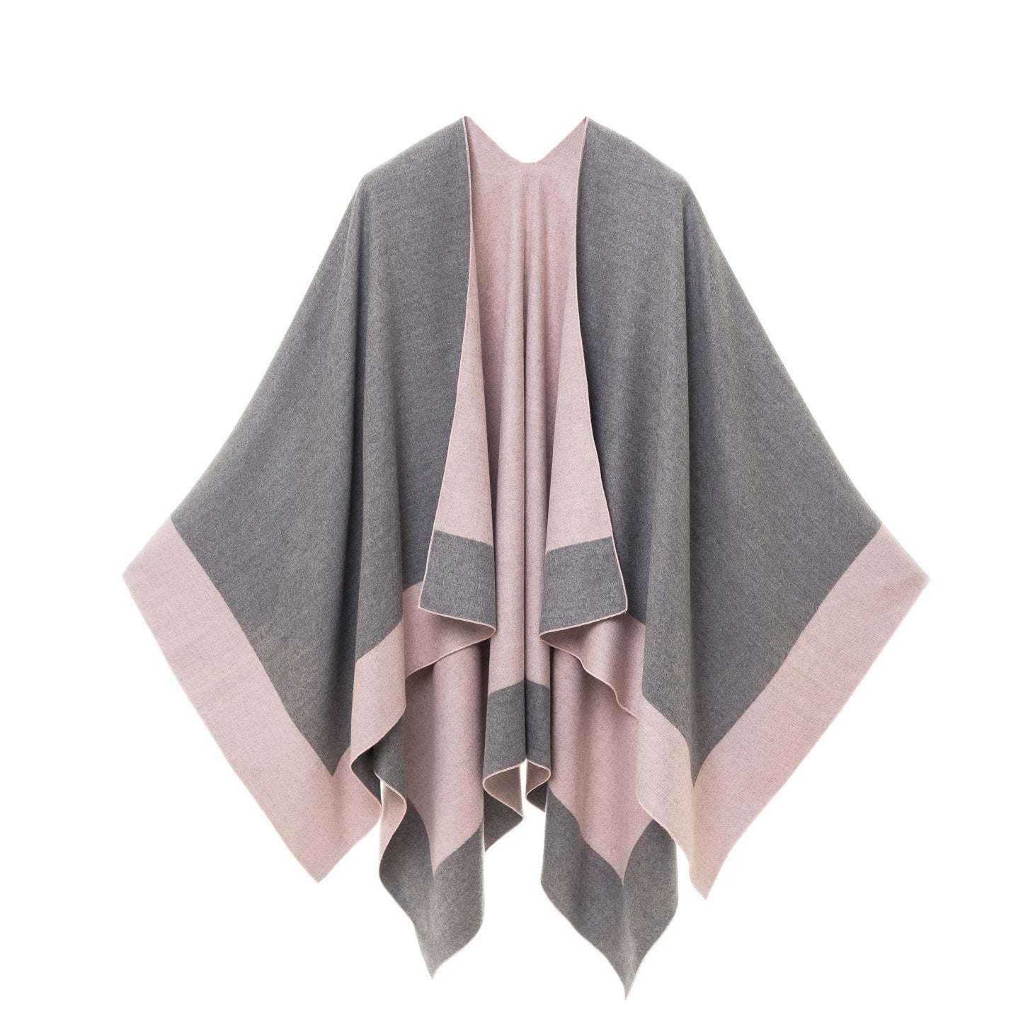 Women's Shawl Wrap Poncho Cape Cardigan Sweater Open Front