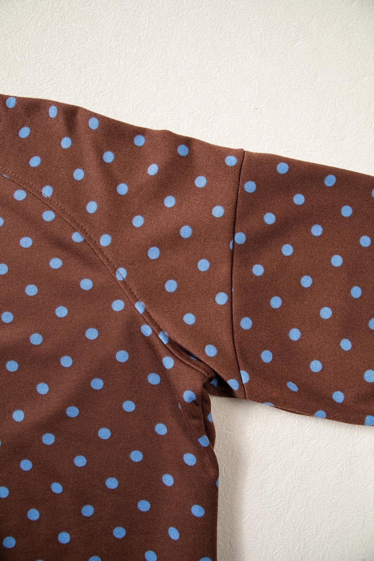 Women's Polka Dot 2 Piece Pant Set Long Sleeve Sweatshirts And Drawstring Wide Leg Pant