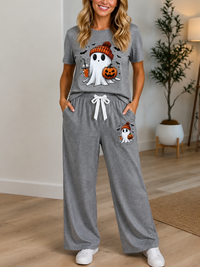 Grey Trousers Set
