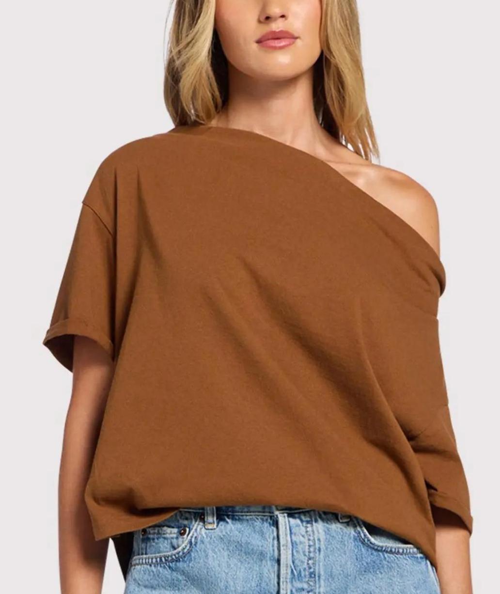 Soft Stretch Off-Shoulder Shirt for Women – Trendy, Comfortable & Effortlessly Stylish