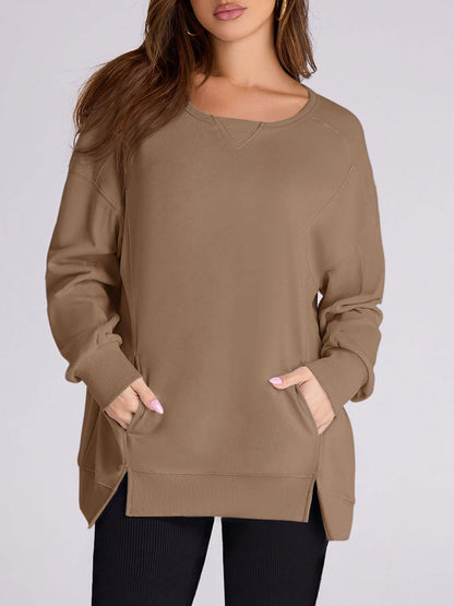 Women‘s Oversized Pullover with Pockets(Buy 2 Free Shipping)