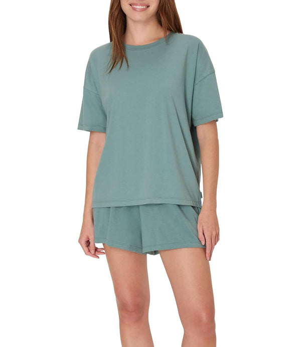 Women's SuperSoft Comfywear Boxy T-Shirt & Sleep shorts
