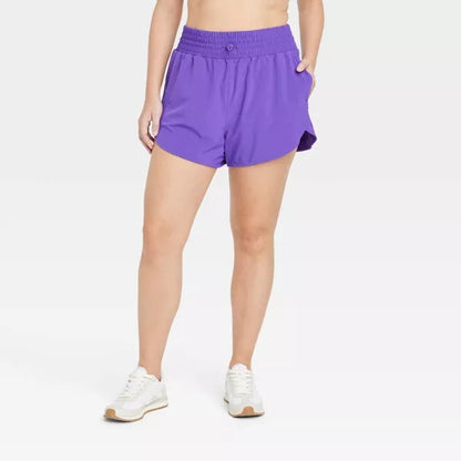 Women's Woven High-Rise Shorts