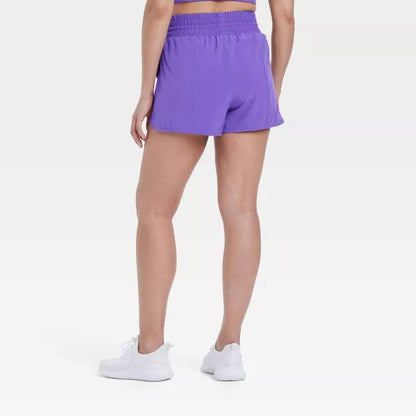 Women's Woven High-Rise Shorts