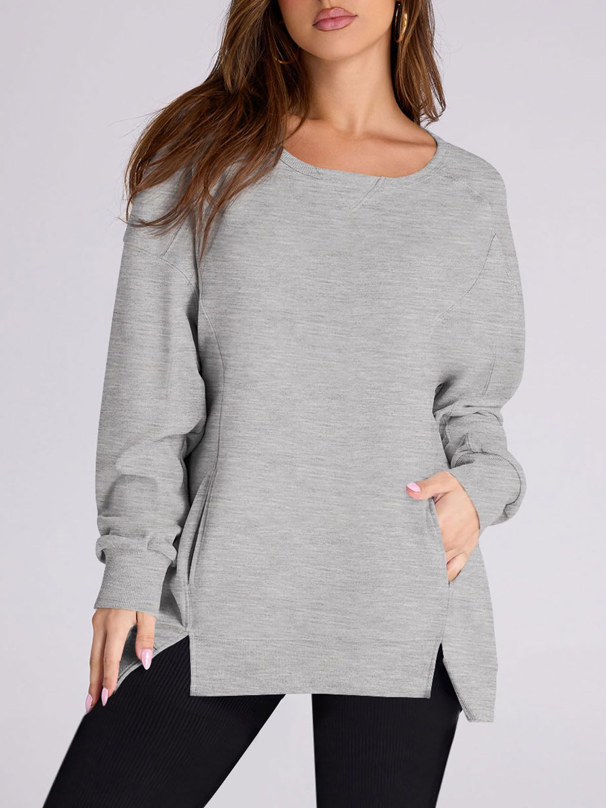 Women‘s Oversized Pullover with Pockets(Buy 2 Free Shipping)