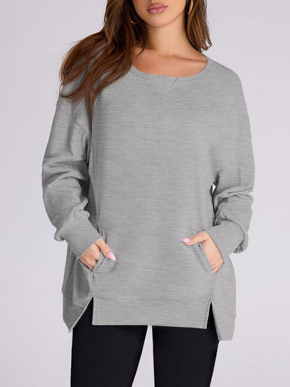 Women‘s Oversized Pullover with Pockets(Buy 2 Free Shipping)
