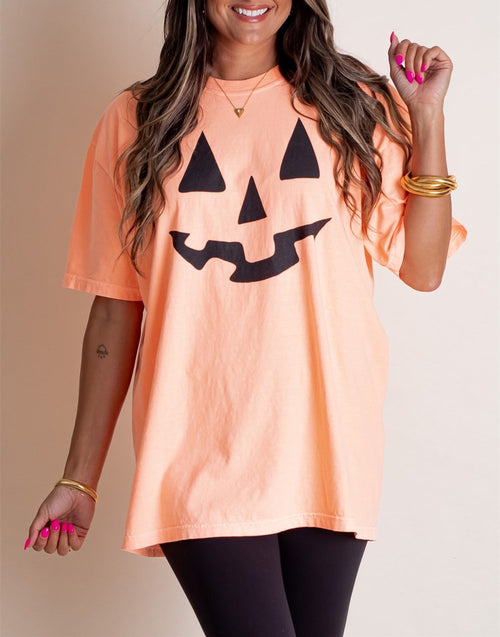 Women‘s Classic Jack-O-Lantern Tee