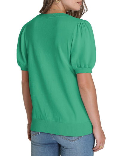 ✨Women's Lightweight Puff Short Sleeve Sweater