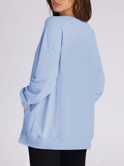 Women‘s Oversized Pullover with Pockets(Buy 2 Free Shipping)