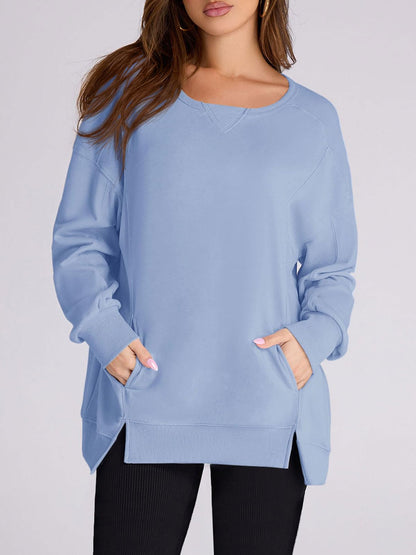 Women‘s Oversized Pullover with Pockets(Buy 2 Free Shipping)