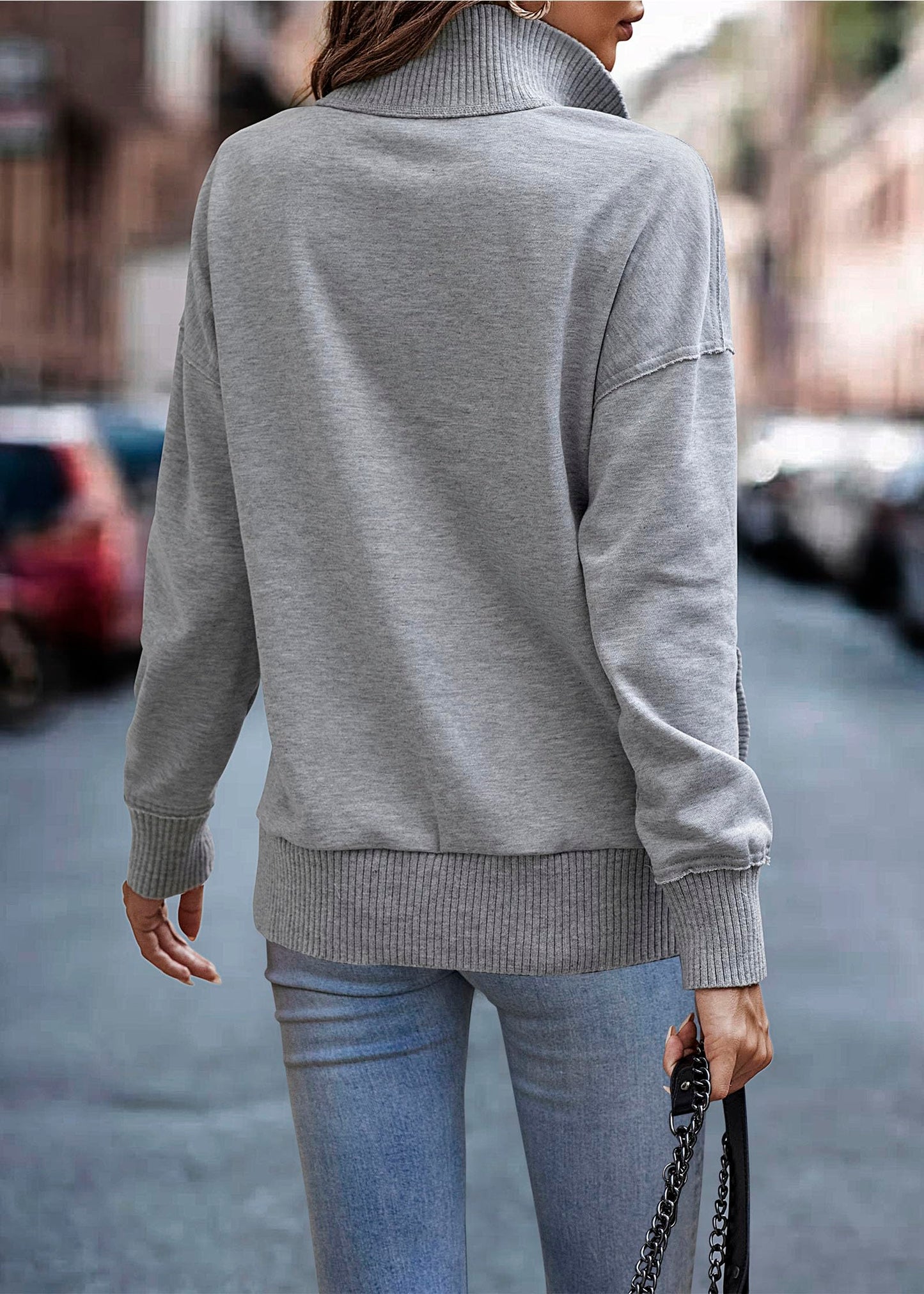 Autumn Womens Casual Button Loose Pullover Tops(Buy 2 Free Shipping)