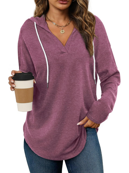 ⏰Hot Sale-Women's Long Sleeve Plaid Oversized Hoodies