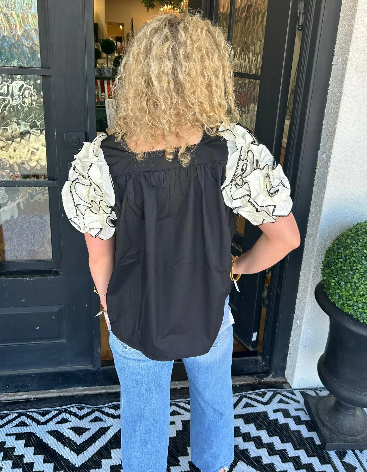 Tiktok Hot Sale Ruffle Sleeve Top(Buy 2 Free Shipping)