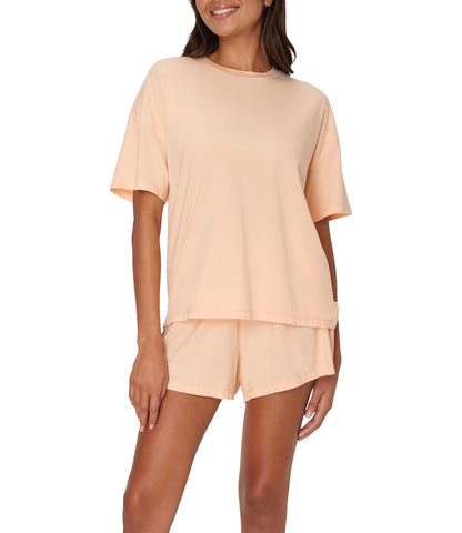 Women's SuperSoft Comfywear Boxy T-Shirt & Sleep shorts