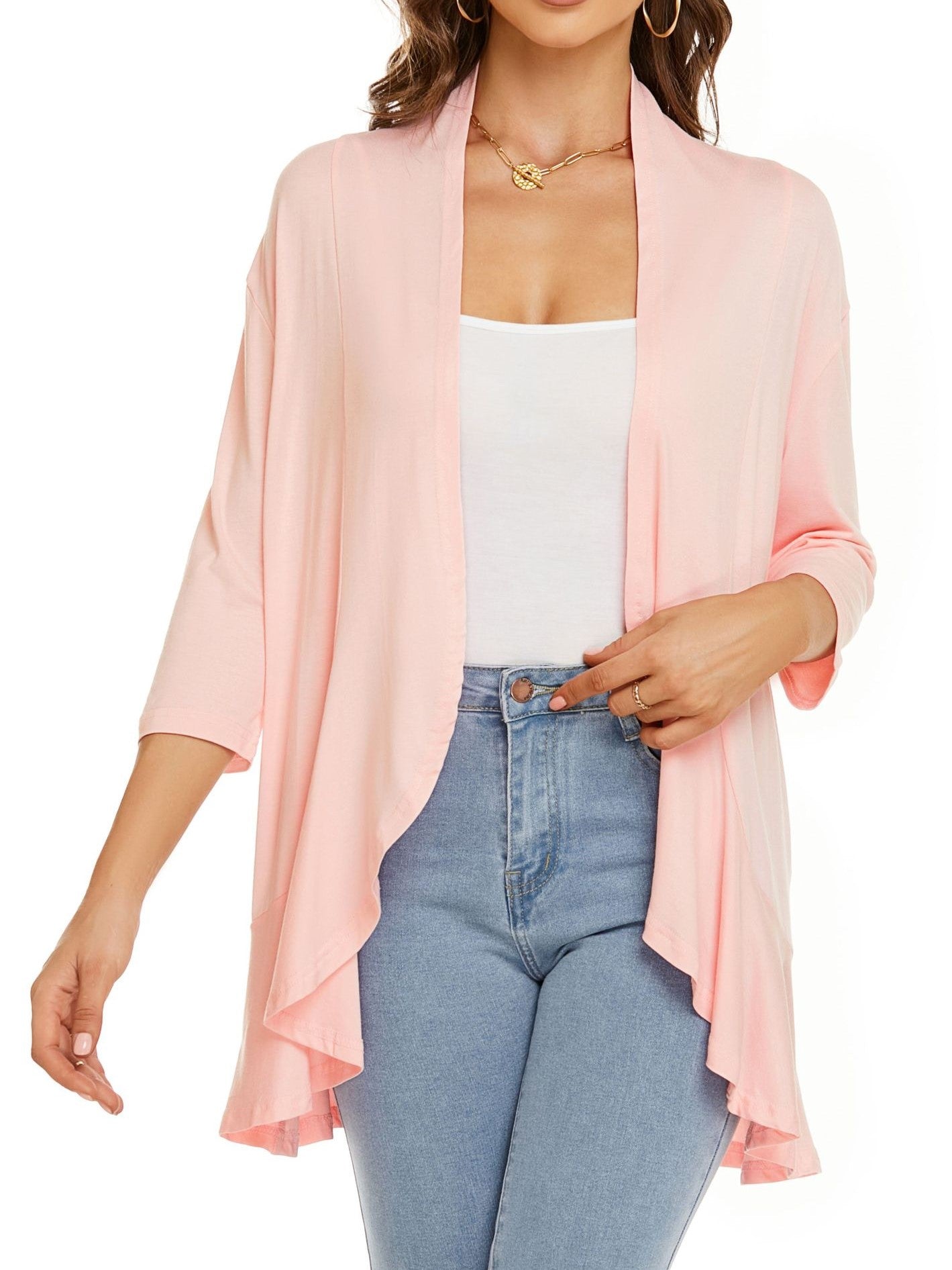 HOT SALE Women's Casual Lightweight Open Front Cardigans