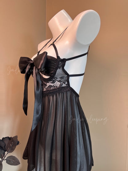 ✨Sexy Bowknot Nightdress-Pure and Sexy Coexist✨