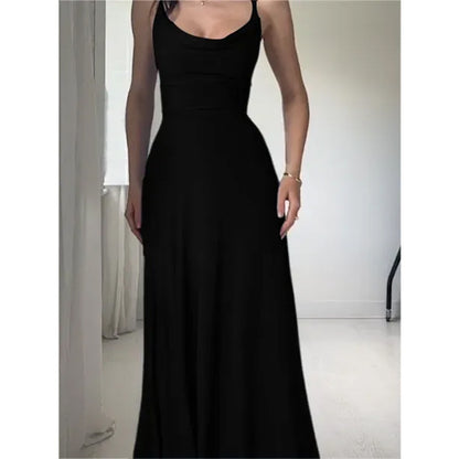 Strappy Solid Color MIDI Dress (BUY 2 FREE SHIPPING)