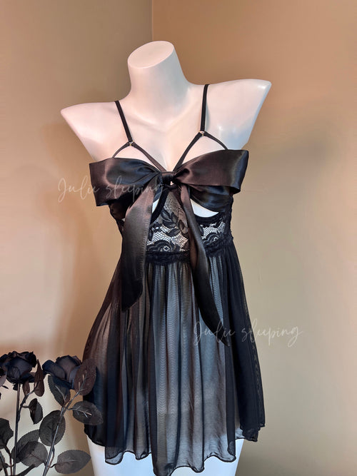 ✨Sexy Bowknot Nightdress-Pure and Sexy Coexist✨
