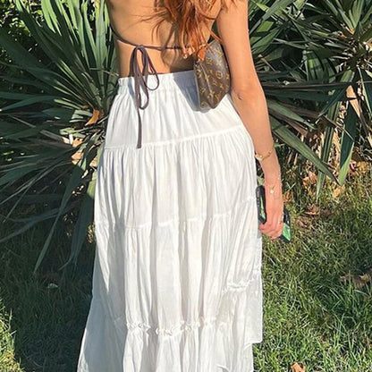2024 NEW STITCHED PURE WHITE SKIRT(BUY 2 FREE SHIPPING)