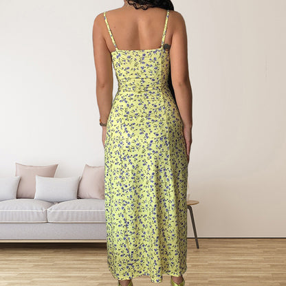 ⏰HOT SALE-Women's Maxi Floral Lace Satin Dress (BUY 2 FREE SHIPPING)