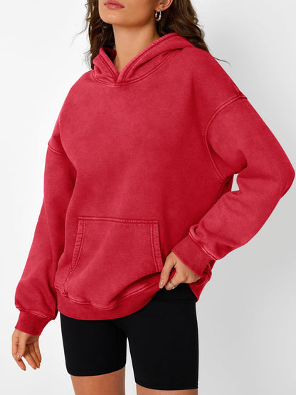 ✨Unisex Casual Oversized Acid Wash Tops Hoodie Pullover