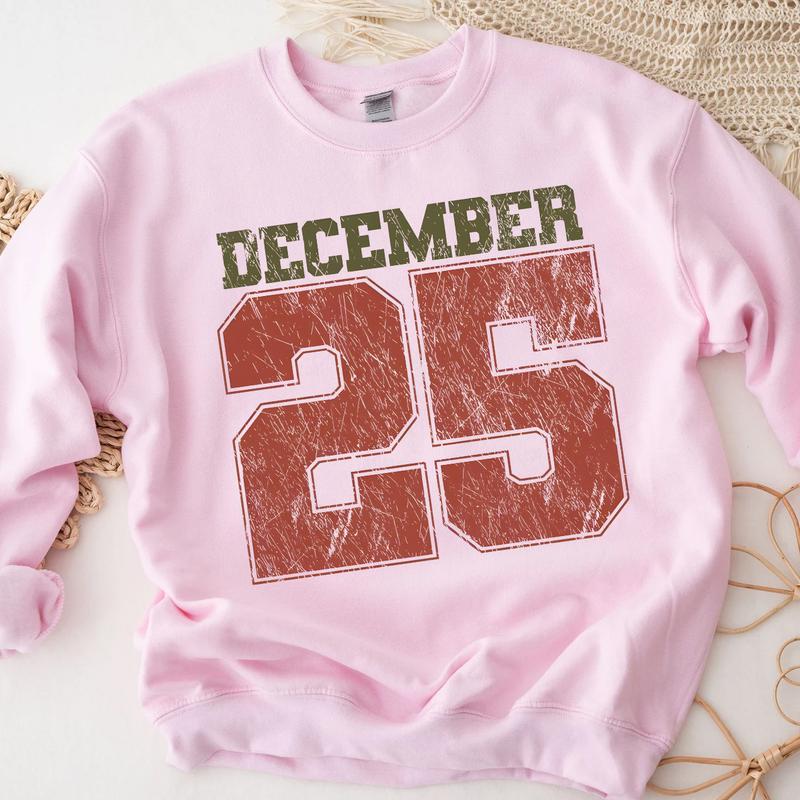 Limited time sale🔥December 25 Retro Christmas Crewneck Sweatshirt