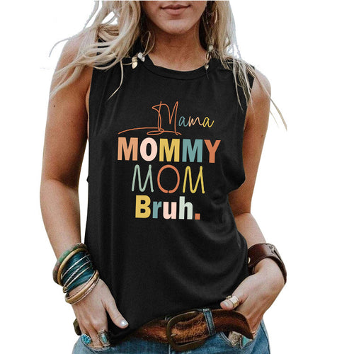 MOM Mother's Day Loose Women's Tank Top