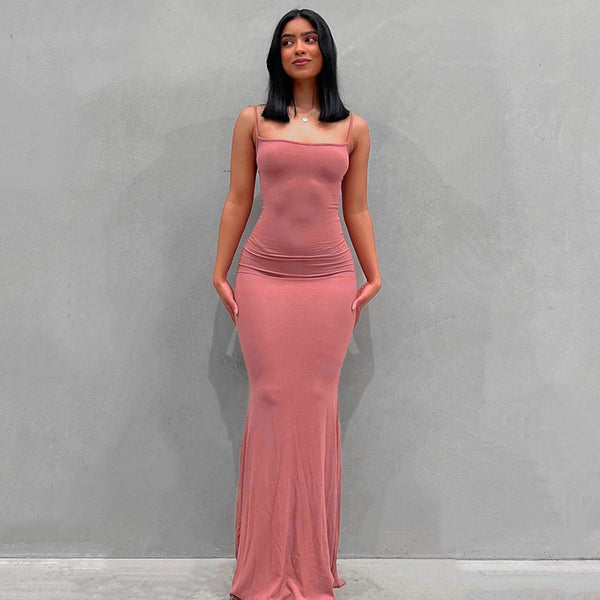 Modal Soft Lounge Dresses+Free Black Shapewear Today