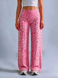 Pink leopard print