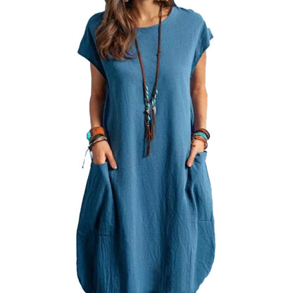2023 Women's Loose Casual Pocket Dress