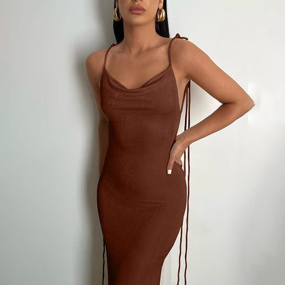 SERENITY BACKLESS MAXI DRESS