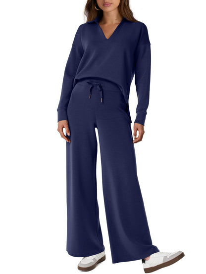 Women's 2 Piece Sets Outfits Casual Long Sleeve Sweatsuits  Sets (Same as in the video)