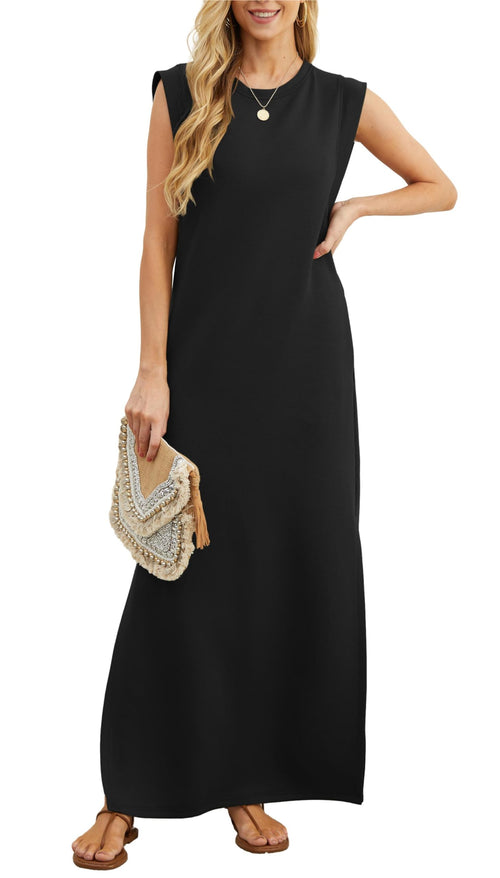 💃Women's Casual Loose Split Wrinkle-Free Maxi Dress (Buy 2 Free Shipping)