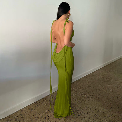 Serenity Backless Maxi Dress