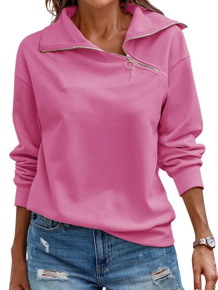 Women's Turtleneck Zipper Sweatshirt