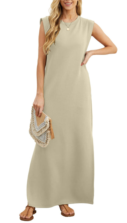 💃Women's Casual Loose Split Wrinkle-Free Maxi Dress (Buy 2 Free Shipping)