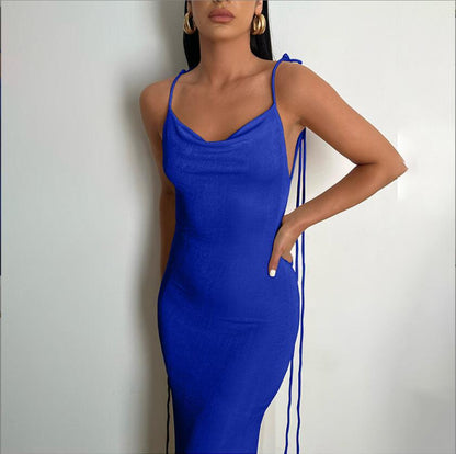 SERENITY BACKLESS MAXI DRESS