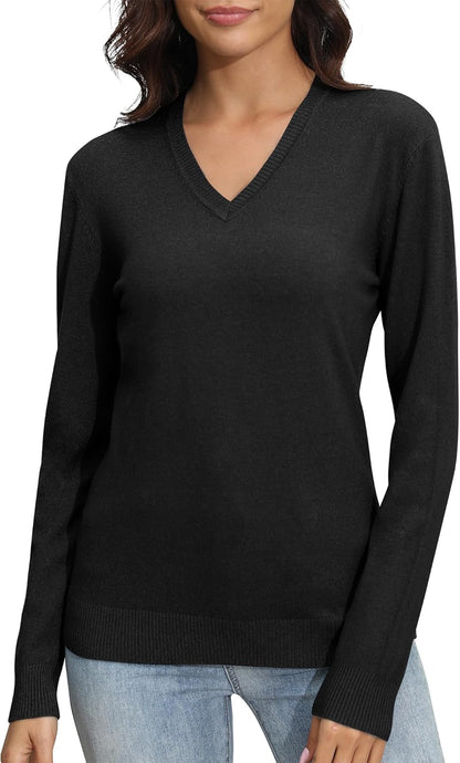 ✨Women's Lightweight V-Neck Knit Sweater