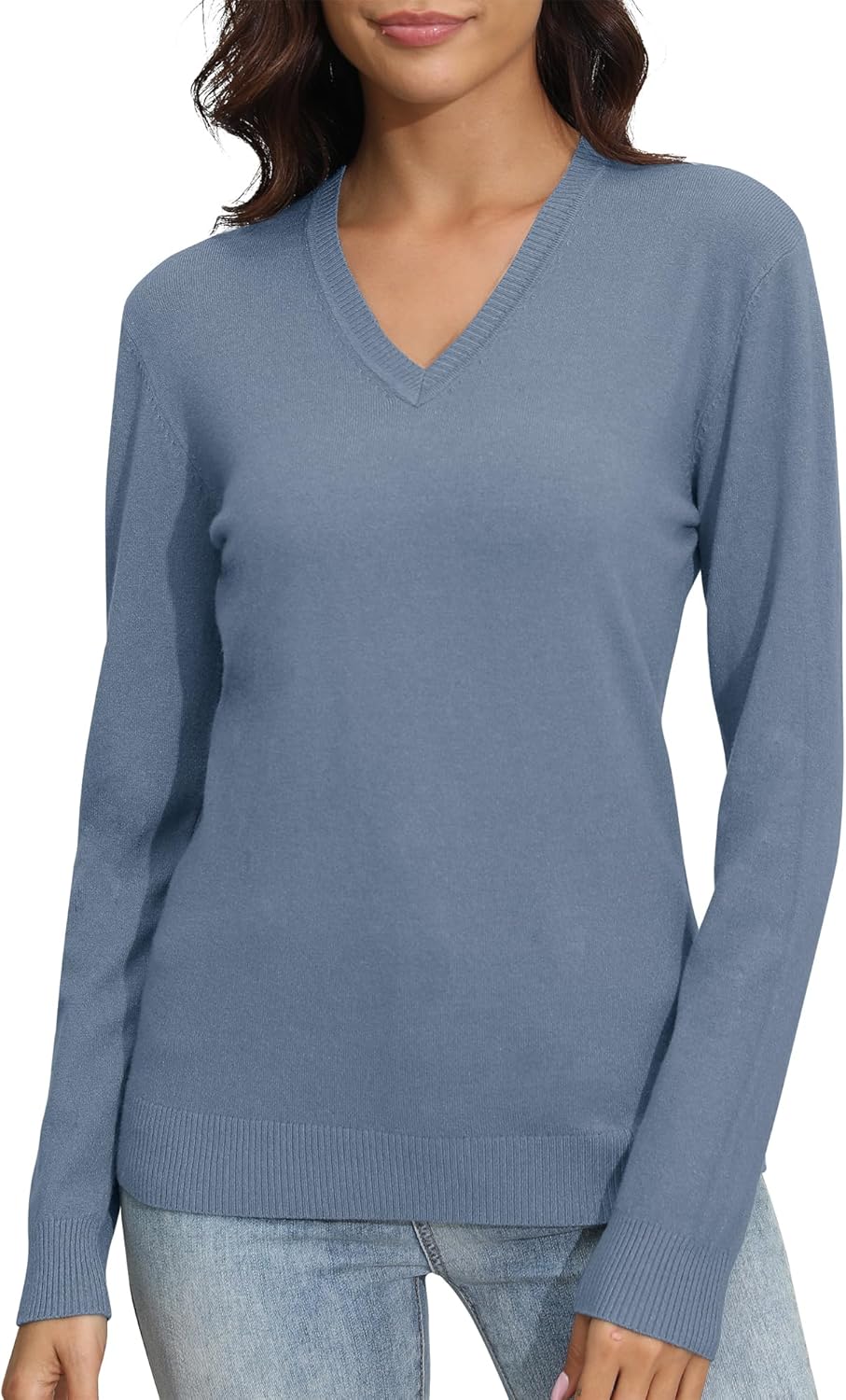 ✨Women's Lightweight V-Neck Knit Sweater