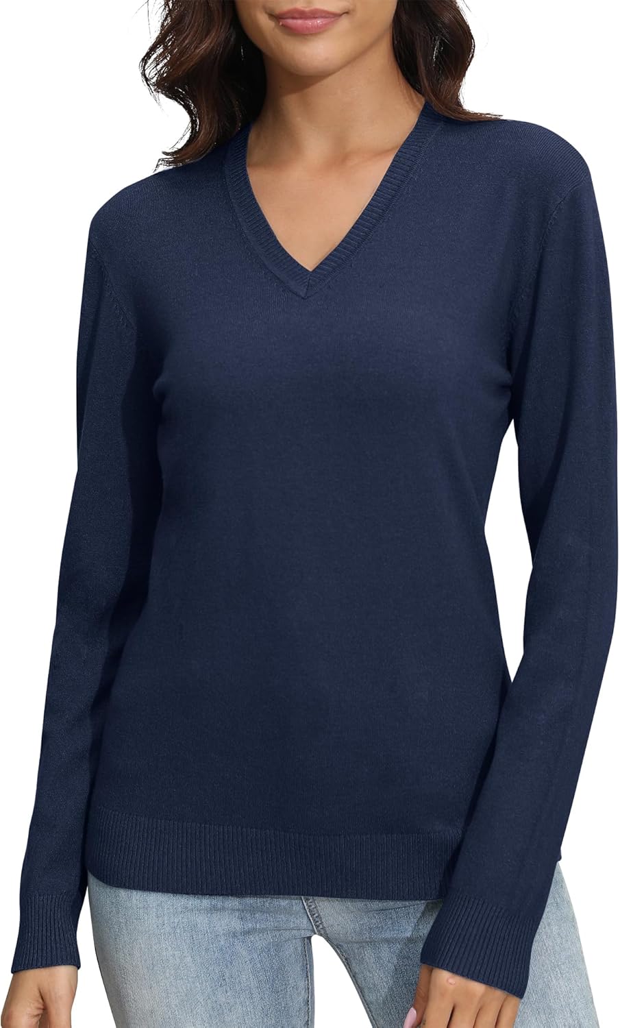 ✨Women's Lightweight V-Neck Knit Sweater