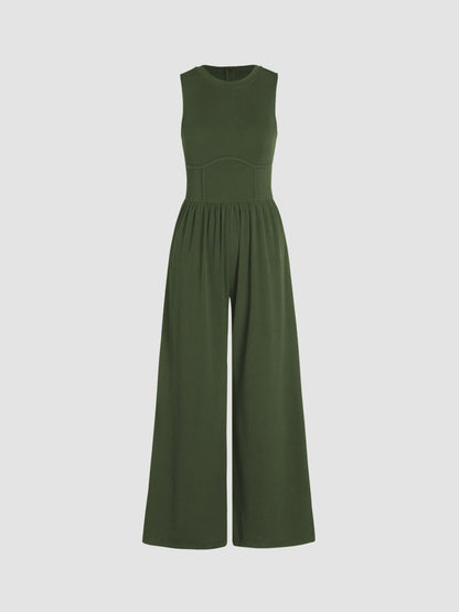2024 Women's Sleeveless Tank Top Casual Jumpsuit(Buy 2 Free Shipping)