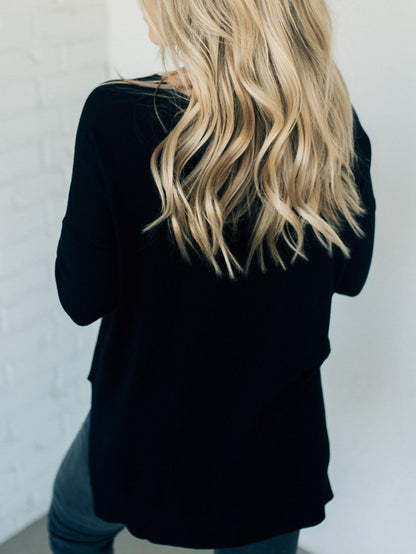 ✨So Soft Seam Front Sweater (Buy 2 Free Shipping)